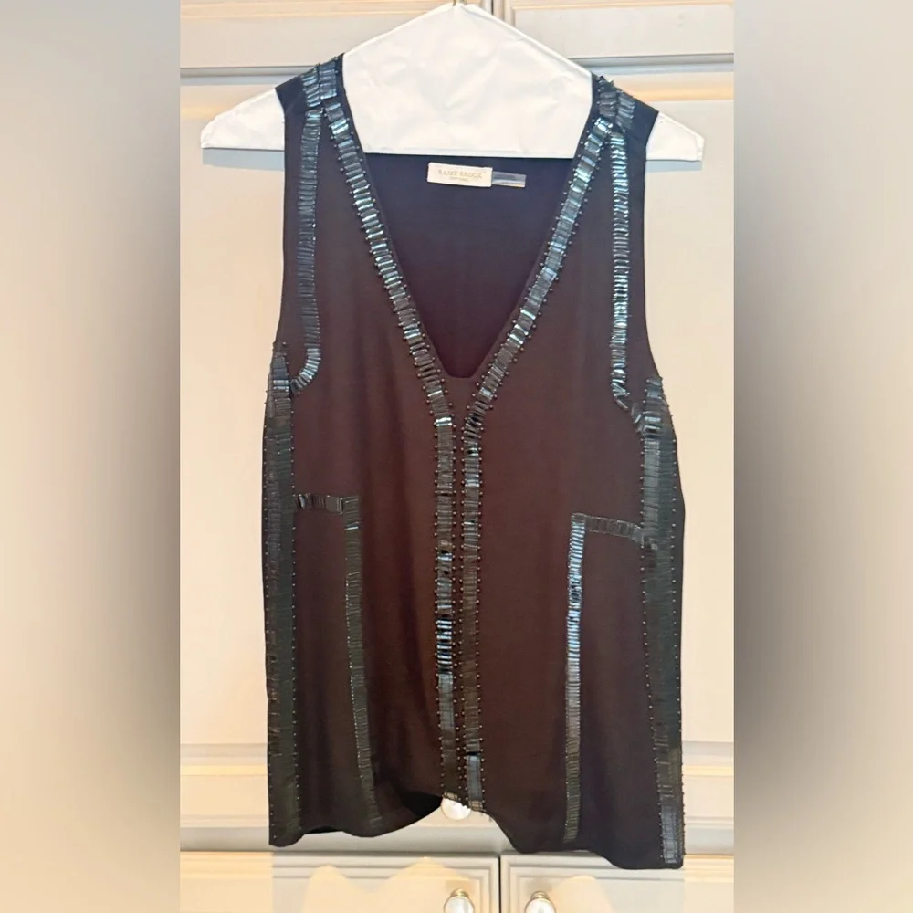 Ramy Brook sequin blouse - Picture 1 of 6